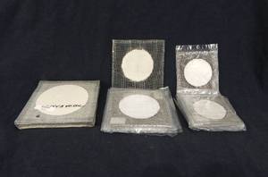Lot of 23 Various Size Wire Gauze with Ceramic Center