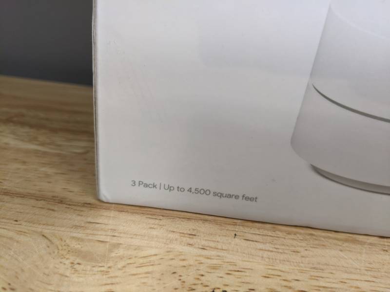 lot 31 image: Brand New Google Wifi 3 pack - Home Wi-Fi System - Mesh Wi-Fi - Whole Home Coverage 