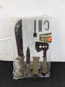 lot 49 image: 12 Piece Camping Tool Set