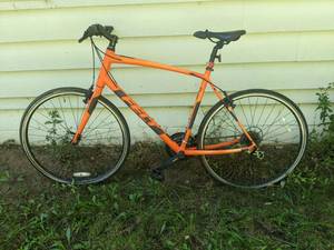 lot 30 image: Orange Felt 26 Bicycle