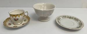 Group Of Misc. Pottery And China Including Royal Albert And More (No Cracks Or Chips)