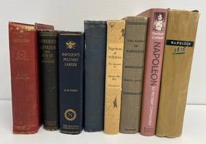 Group Of Vintage Books On Napoleon