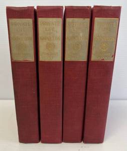 Antique 1907 Copyright Private Life Of Napoleon His Family And His Court Vol. 1 - 4