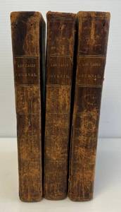 Antique 1823 Copyright Journal Of The Private Life And Conversations Of The Emperor Napoleon At St. Helena Vol. 1 - 3