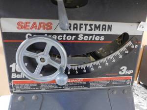 Sears  Craftsman Contractor Series Table Saw