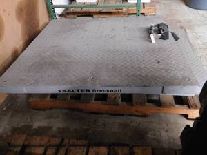 Salter Brecknell 200E Power Floor Scale with Ramp