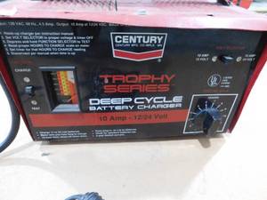 Century Trophy Series Deep Cycle Battery Charger