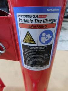 Pittsburgh Portable Tire Changer