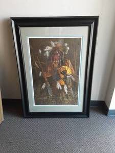WARRIOR OF MYSTERY 30x40 368650 With COA