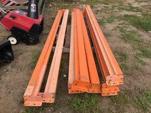 lot 12 image: 8 Pallet Racking Shelf Beams (3-3-2)
