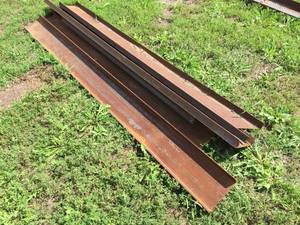 lot 116 image: 5 Pc Steel Channel 8 x 2 x 316 Thick