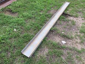 lot 123 image: 1 Pc Steel Channel 7 x 2 14 x 14 Thick