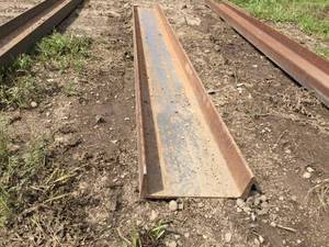 lot 126 image: 1 Pc Steel Channel 8 x 2 14 x 316 Thick