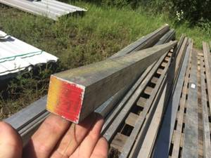 lot 144 image: 1 Pc Aluminum Bar 1 12 x 1 12 x 102