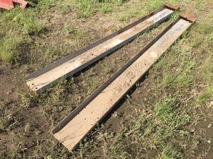 lot 153 image: Forklift ExtensionsSteel Channel