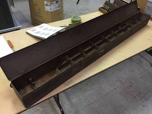 lot 186 image: Vintage Tac-All Fishing RodTackle Box