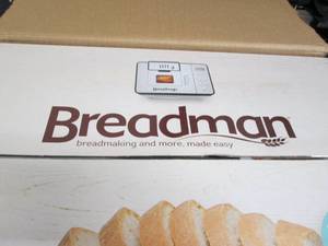 Breadman 2 lb. Bread Maker open box...