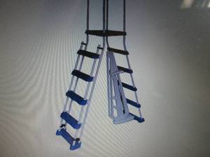 52-in A-Frame Ladder with Safety Ba...
