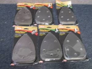 6 pks Sanding Sheets...