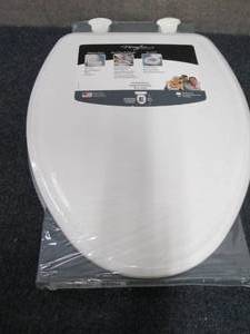 Mayfair Whisper Close White Elongat...