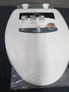 Mayfair Whisper Close White Elongat...
