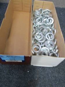 100 pk Zinc Blue Regular Split Lock...