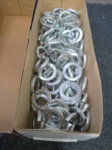 100 pk Zinc Blue Regular Split Lock...