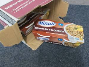8- 8.8 oz pks Minute Brown Rice & Q...