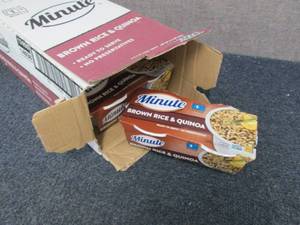 8- 8.8 oz pks Minute Brown Rice & Q...