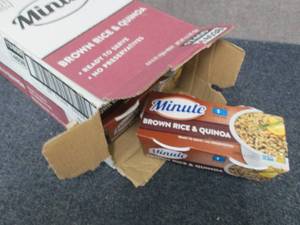 8- 8.8 oz pks Minute Brown Rice & Q...