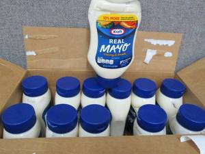 12- 22 oz Bottles Kraft Real Mayonn...