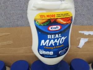 12- 22 oz Bottles Kraft Real Mayonn...