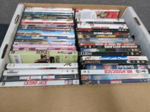 40 DVD Movies (not all cases inspec...