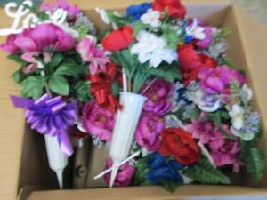 Case of Memorial Day Floral Vases...