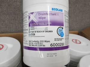 Case of 12-220 ct Canisters Ecolab ...