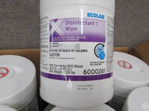Case of 12-220 ct Canisters Ecolab ...
