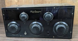 lot 241 image: Antique Freed-Eisemann Model FE-15 498BB Tube Radio in Wooden Case
