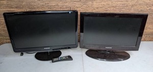 lot 221 image: Samsung 24 TV and Samsung 21 Business Computer Monitor