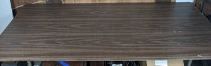 lot 164 image: Laminate Topped Folding Table 6 Ft. x 2.5 Ft. x 29H