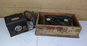 lot 337 image: 2 Vintage Battery Chargers