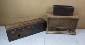 lot 339 image: Vintage Radio Shells