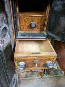 lot 180 image: Antique Safe by the Detroit Safe Co.
