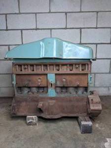lot 130 image: Vintage Buick Motor (Possibly) Part Nos 210566, 189040-1 J 16 5, 198994, 2073428, and More