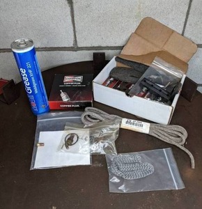 lot 414 image: NEW Champion Copper Plus Spark Plugs, Mobil Grease XHP 221 and More