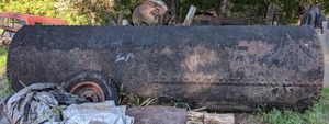 lot 69 image: Vintage Storage Tank (Possibly for Oil)