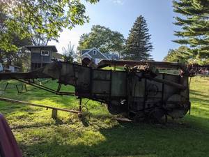 lot 10 image: Vintage McCormick Deering Threshing Machine