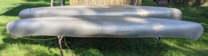 lot 14 image: (1) Vintage Aluminum Grumman Canoe 17 Ft. Standard