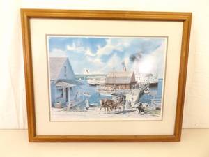 Pencil Signed and Numbered Charles L. Peterson Ephraim Summer Framed Print