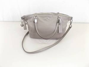 Authentic COACH Beige Leather Purse