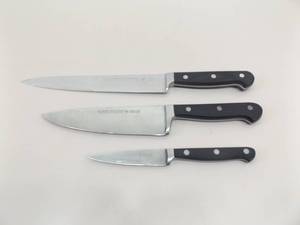 3 Vintage Wustof Knives